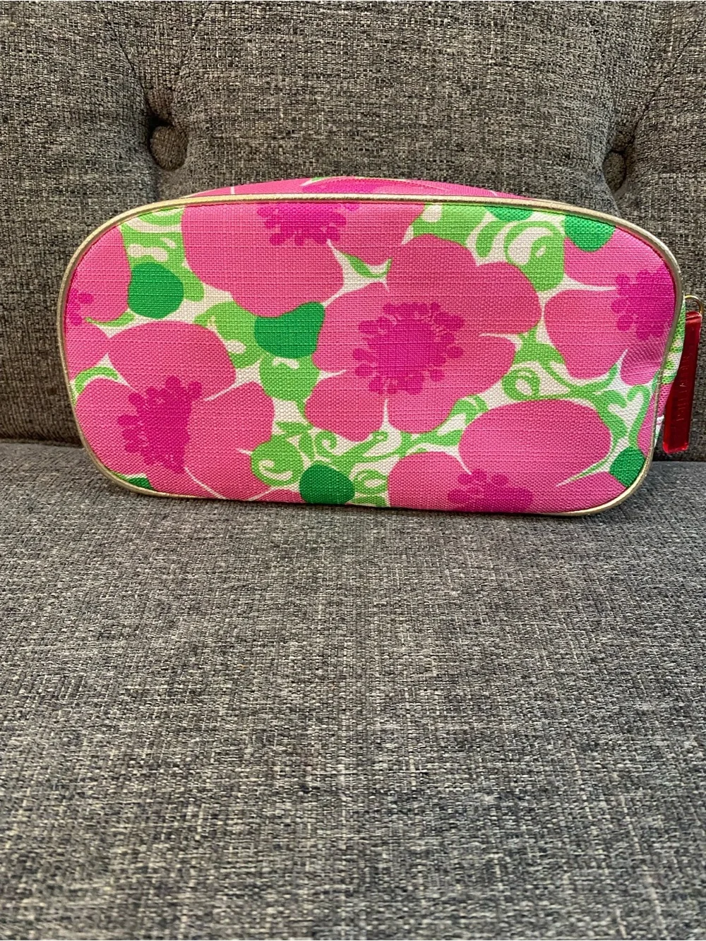 Lilly Pulitzer for Estée Lauder Cosmetic Bag Size 8.5”X4.5”X2.5”